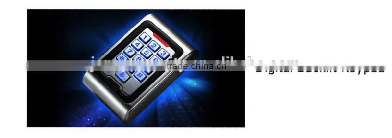 Hot sale smart card with ID / IC chip reader access control in entrance guard security