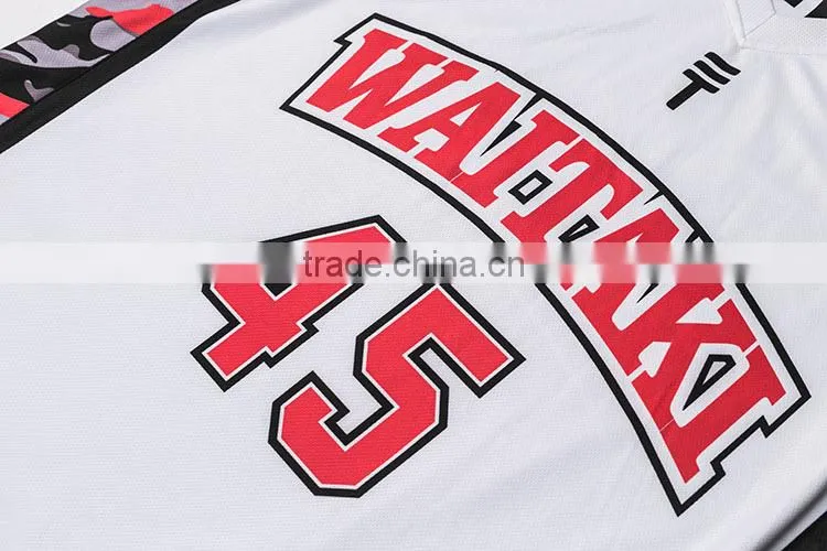 sublimated basketballl set custom basketballl jersey for team design wholesale