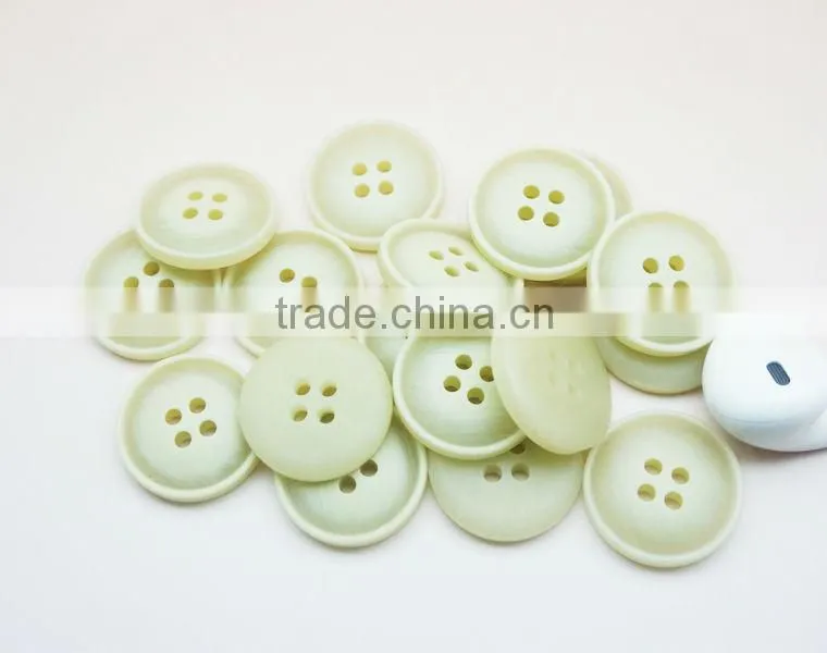 High Qality Resin Shirt Buttons Round Four Holes