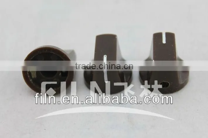 plastic yellow round bakelite guitar knobs