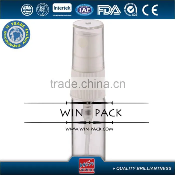 chemical bottles,35ml glass vial for perfume with silver sprayer and silver cap