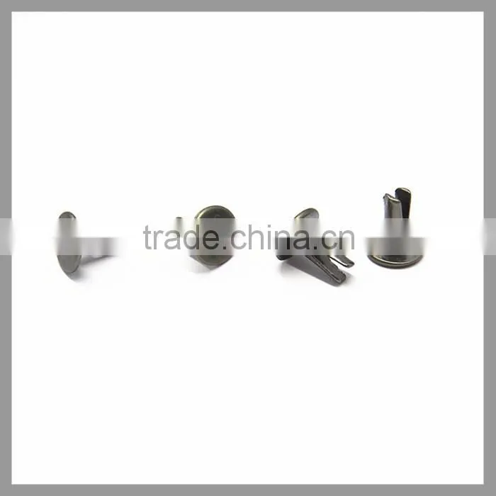 Custom Logo 8mm Metal Shoe Accessories Brass Rivets