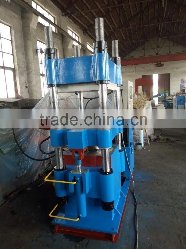 full automatic four column touch screen plate vulcanizing press