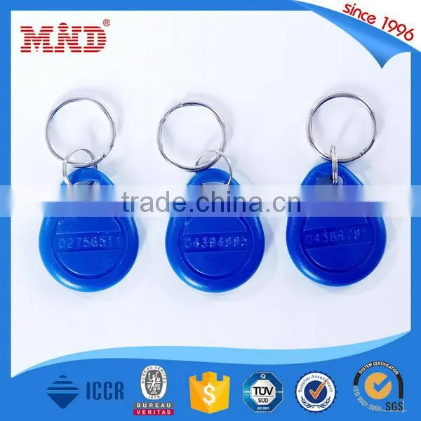 MDK2 Custom size circle pvc rfid token/ 13.56mhz nfc tag Ntag213 chip