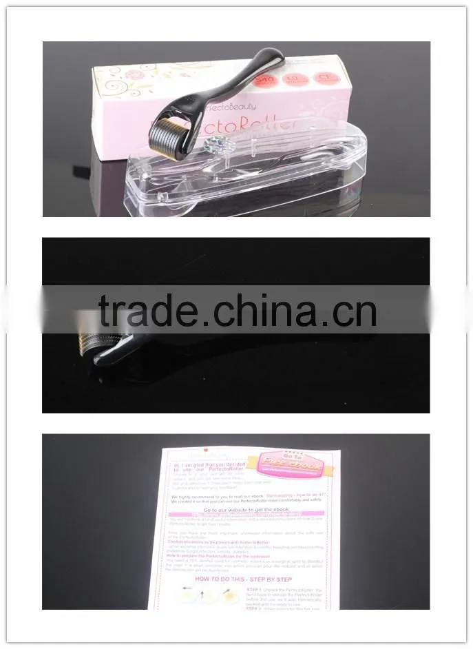 GTO new 600 needles 360 degree rotating derma roller