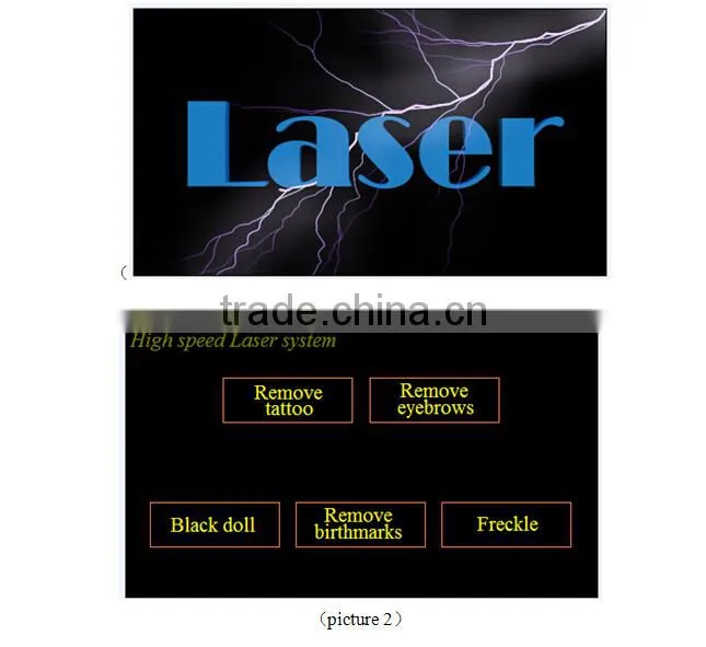 1064nm 532nm q switch nd yag tattoo removal pigmentation removal machine / home use portable nd yag laser for tattoo