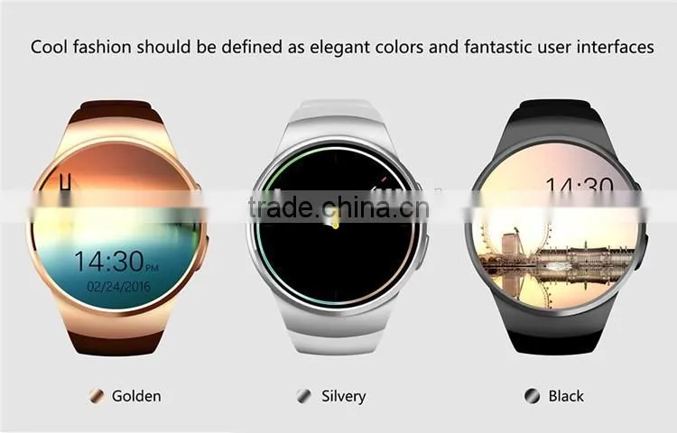 Wholesale MTK2502C CPU smart watch with sim card smart watch