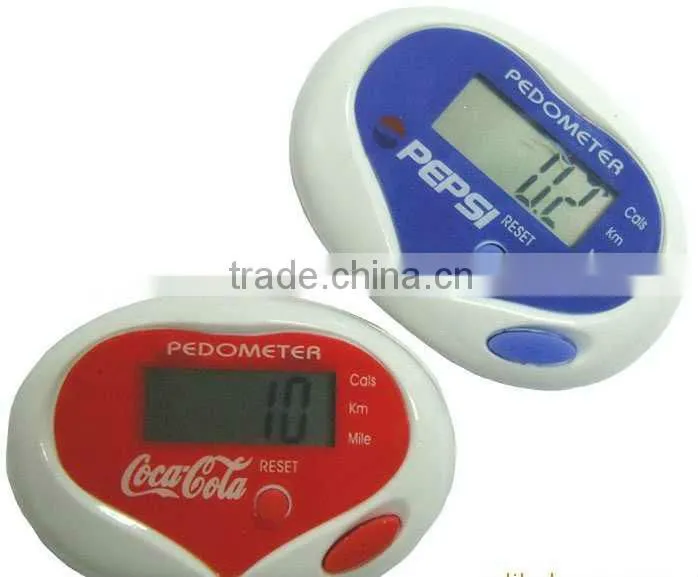 cheap promotional item 3d sensor multifunction pmemory edometer with lanyard gift pedometer