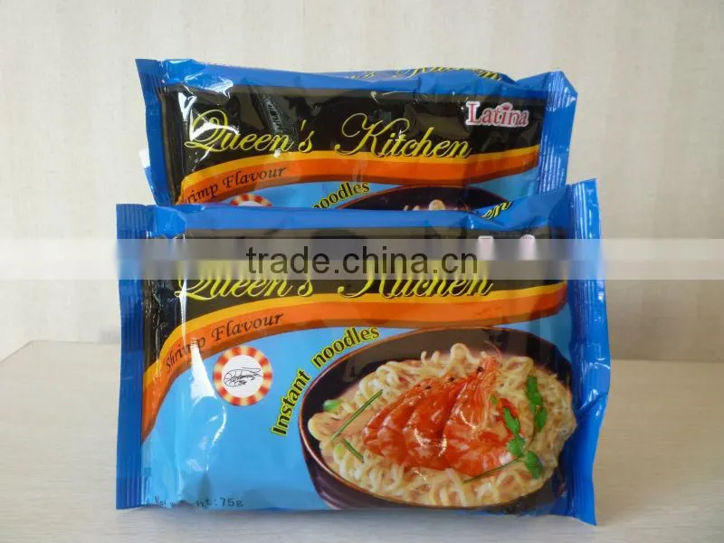 shrimp flavor instant noodle export