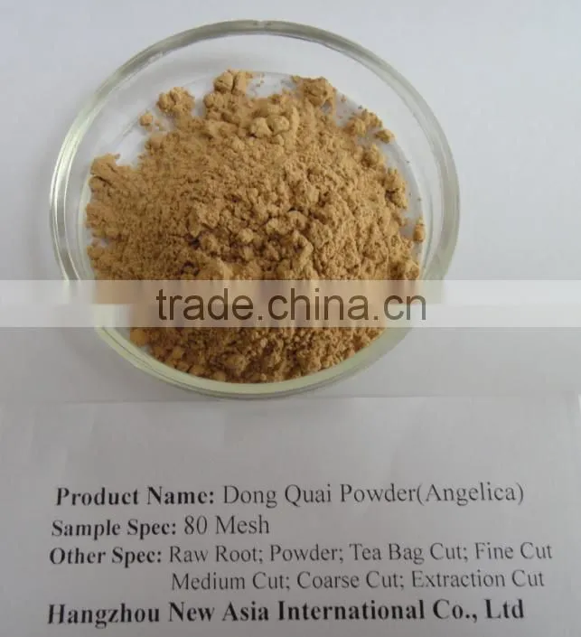100% Natural Angelica Dong Quai Root Powder (40 Mesh,60 Mesh,80 Mesh),Non-Irradiation,Non-GMO, Non-Allergen