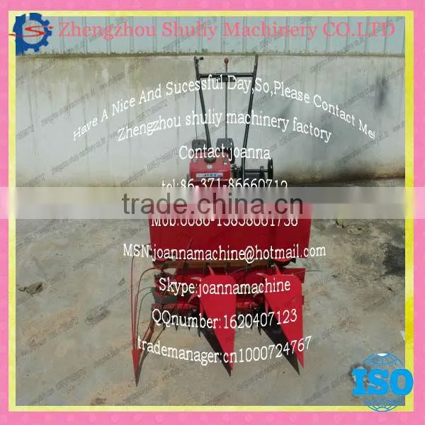 Diesel drive Mini wheat and rice harvesting machine //0086-15838061756