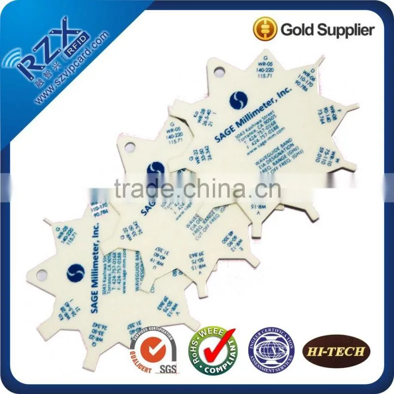 Special material PETG/PET/Teslin card