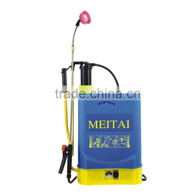16L 2 in 1 Battery and manual knapsack sprayer