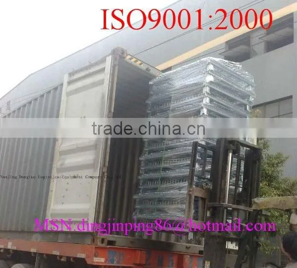 European steel container,storage wire baskets