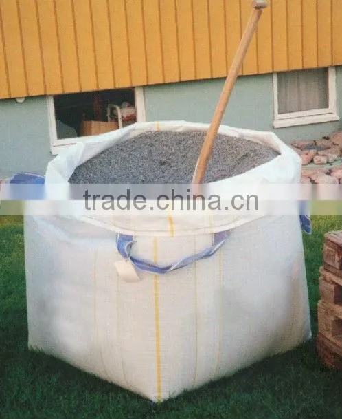 white beige new pp bulk bag weight more than 1 ton wholesaler manufacturer