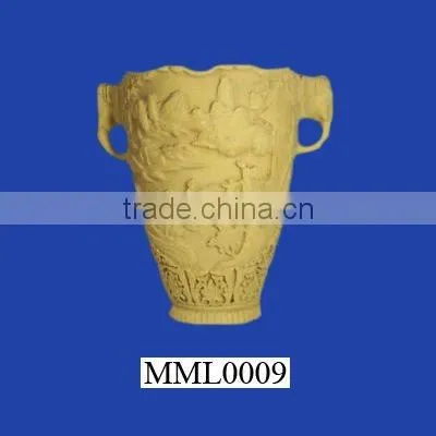 Egyptian Resin Small Vase Pharaoh Design