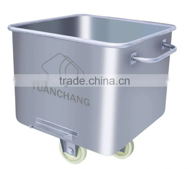 stainless steel trolley/food trolley