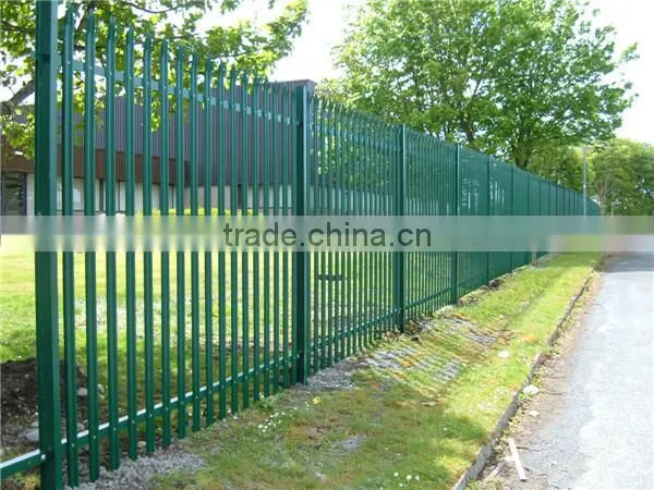 Galvanized iron wire palisade fence