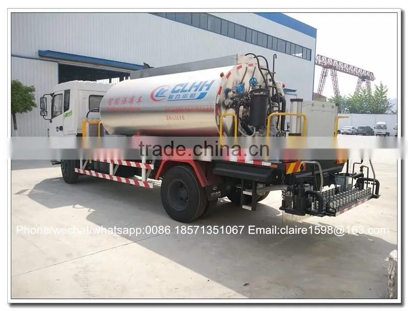 DongFeng 4X2 210HP Asphalt Distributor bitument tank truck