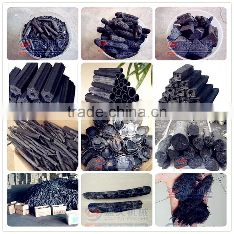 Bamboo Wood Briquette Coconut Shell Charcoal Furnace Carbonization Furnace
