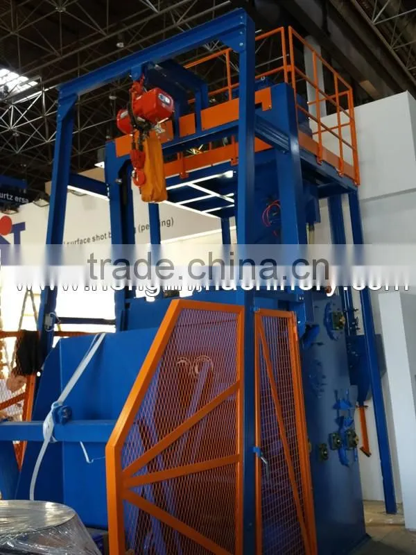 2017 best offer Car type shot blasting machine, free design