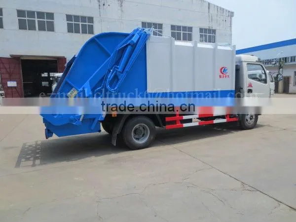 DONGFENG 4*2 Garbage Truck With Compactor 3ton to 5ton