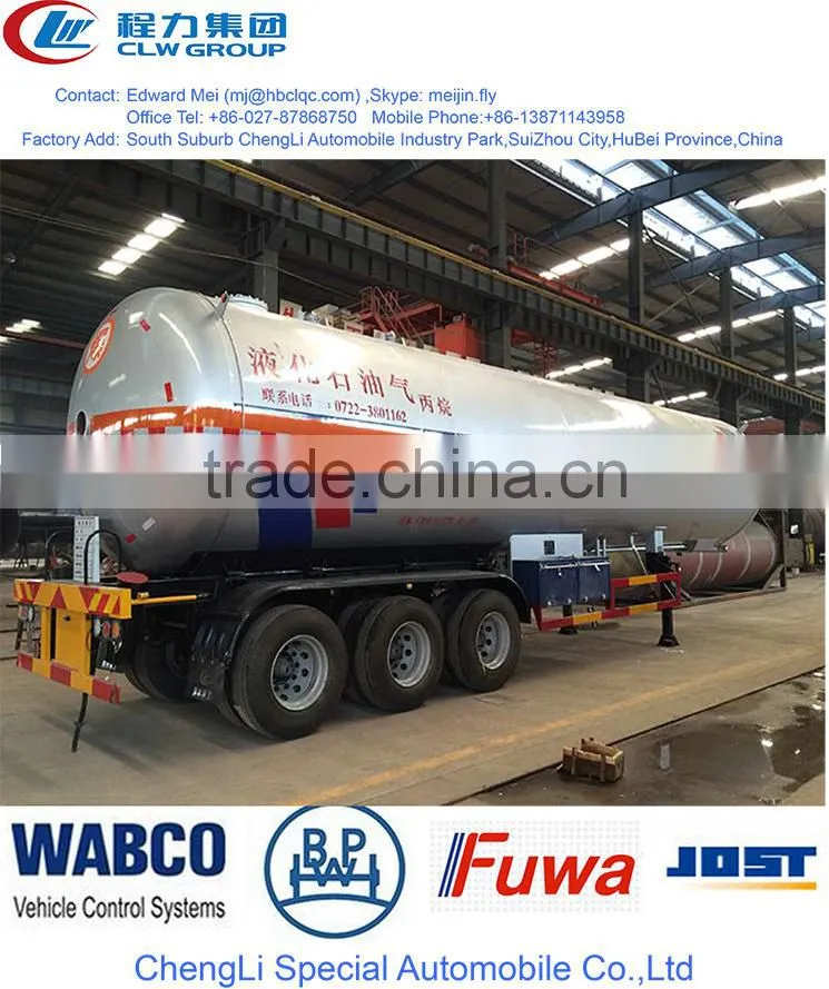 lpg trailer manufacturer hubei