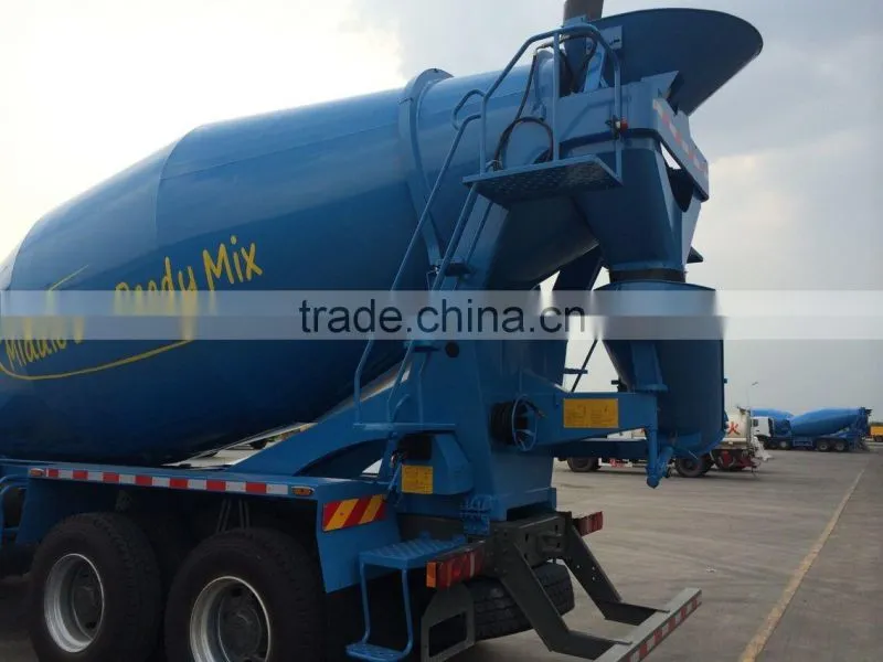 SINOTRUCK HOWO A7 8 cubic meters concrete mixer truck