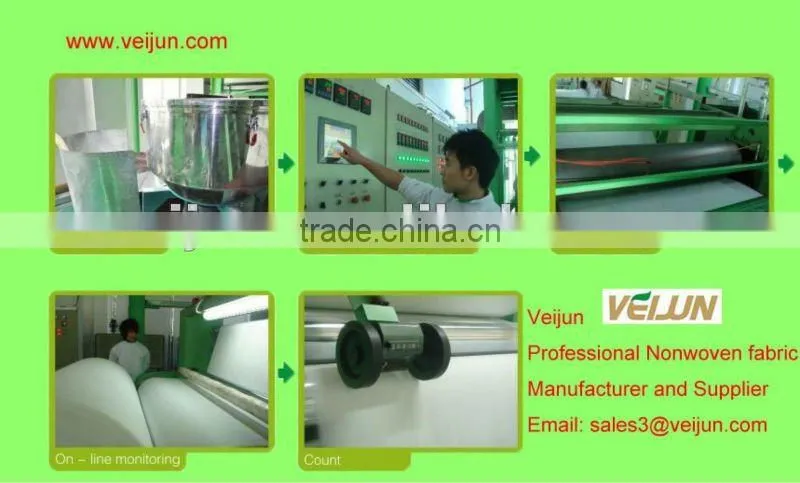 Strong wear and tear resistance PP spunbond Non woven fabric for home storage stool