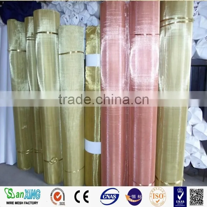 Hot sale brass wire mesh for faraday cage copper cloth