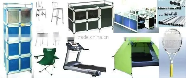 Home furniture aluminium profiles