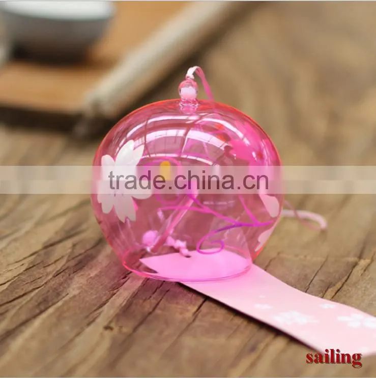 Chinese glass wind chimes/indoor wind chimes/decorative wind chime