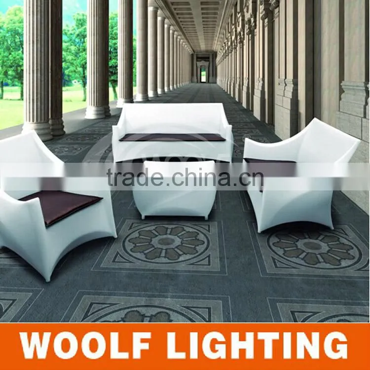 led illuminated light up single seats sofa lounge living room sofas