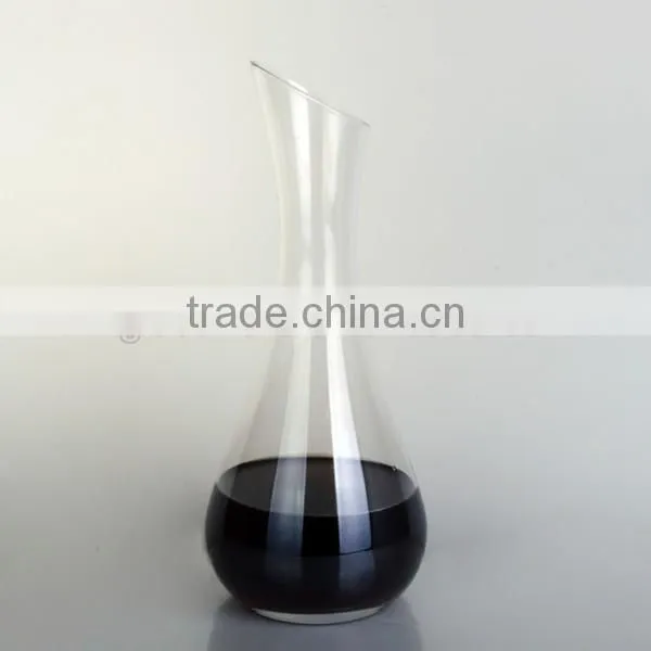 tall glass pitcher with Bamboo coat