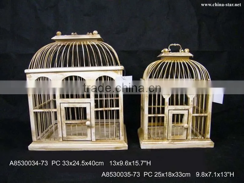 carbonizing decorative bird cage