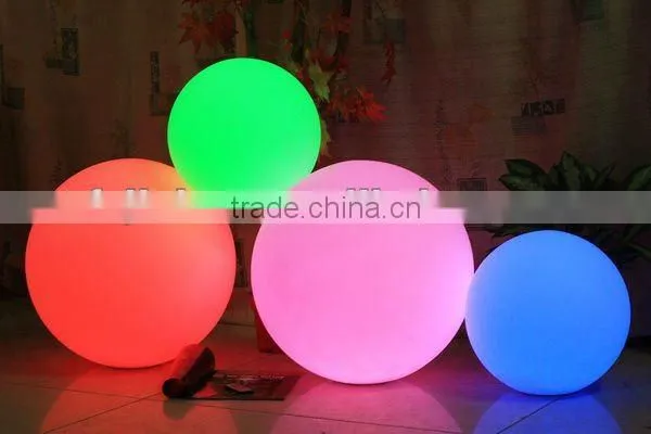 waterproof colorful led ball