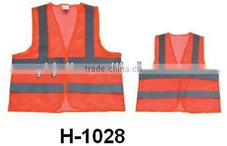 Best quality orange reflective vsafety ests,
