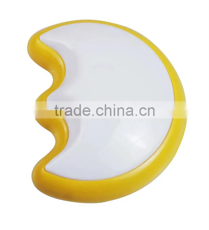 moon shaped led touch sensor lamp light