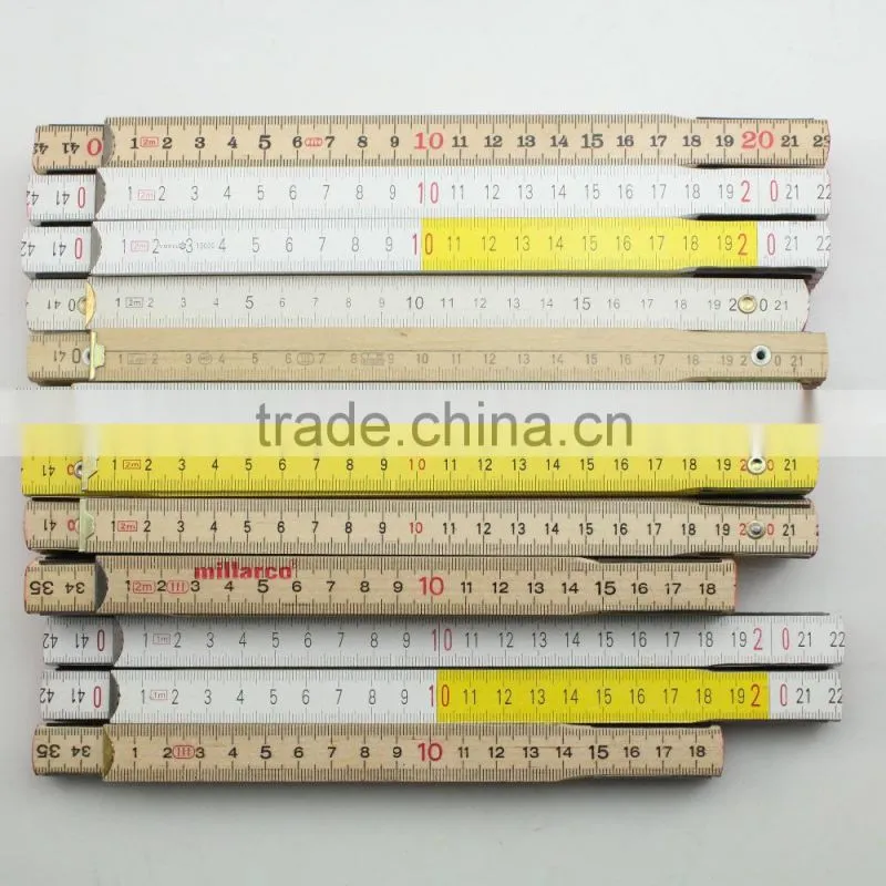 Wooden Oversize Scale Folding Ruler