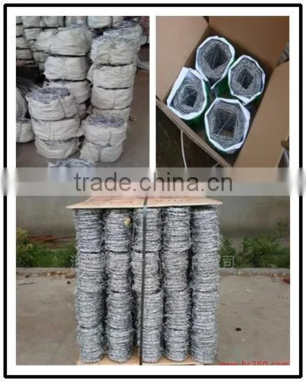 barbed wire philippines /PVC coated barbed wire