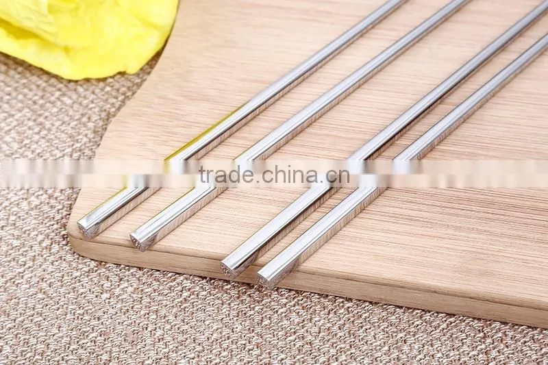 Chinese Stylish Stainless Steel Natural Chopsticks