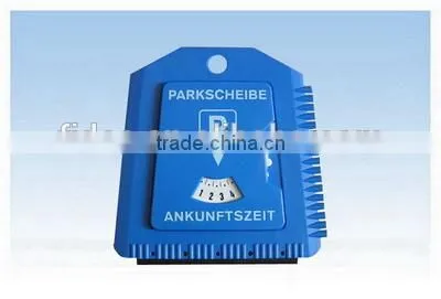 PP parking timer 12*10cm car parking disc