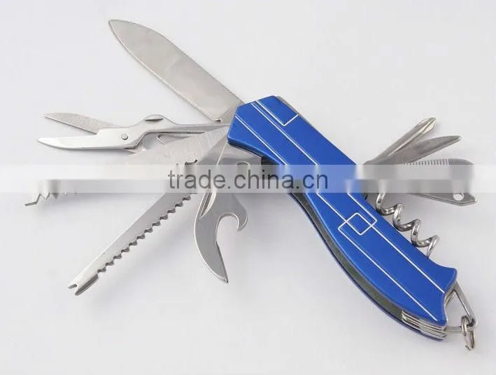 2014 Newest high quality stainless steel pocket multi knife tools KJ5011LG