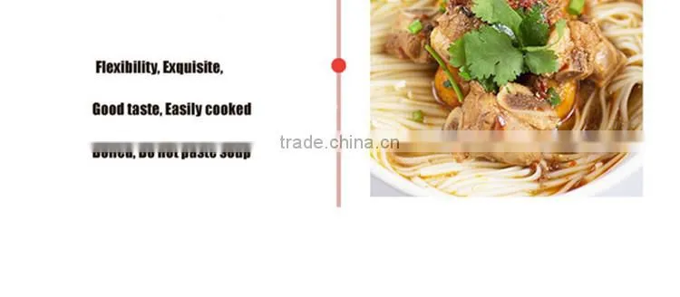 New products on china market chinese flavor hot dried noodles