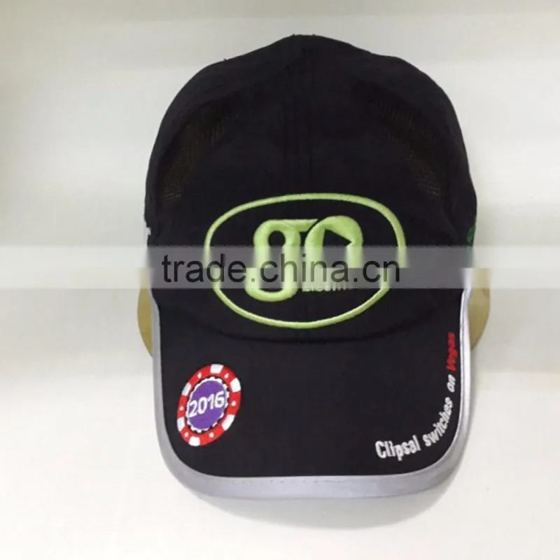 2016 club sports cap with mesh panels