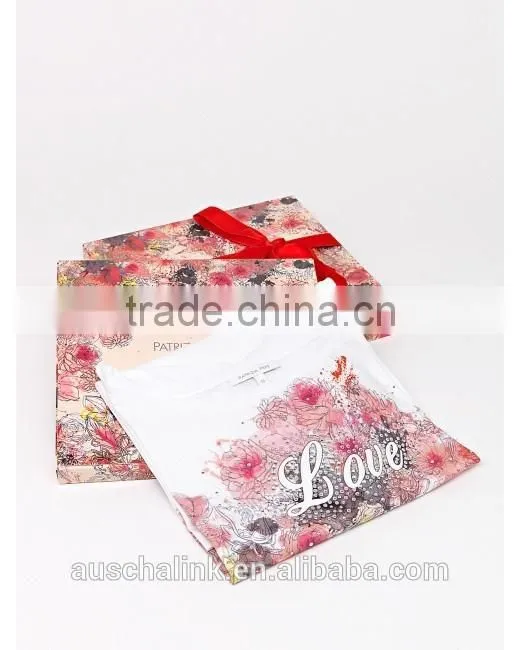 high quality girls short sleeve printed 100% cotton jersey t shirt
