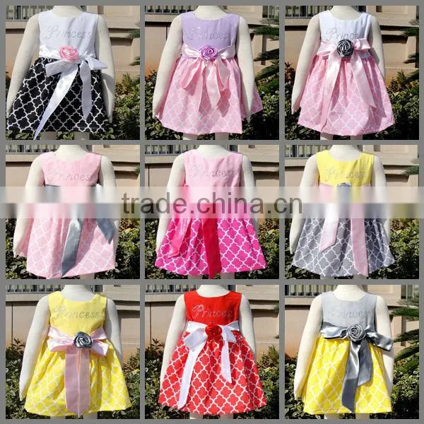 hot sale in morth america market child baby dress model dress made in China