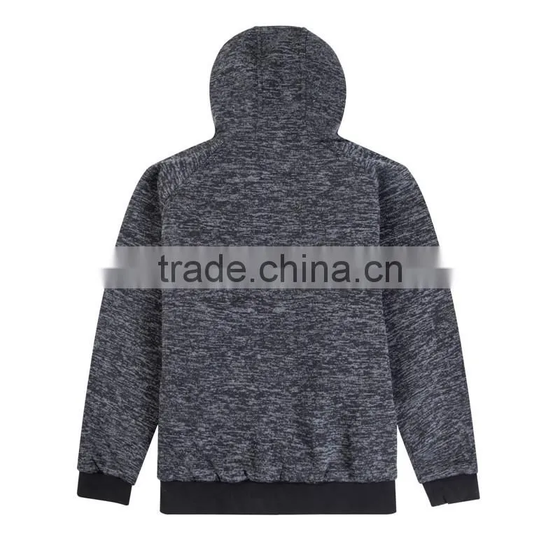 wholesale new fall winter 100%polyester hot sale mens sweater fleece men jacket casual model hoodies coat