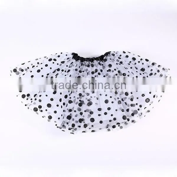 3 Layers Polka Dots Ballet Tutu