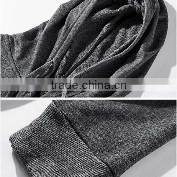 Mes fashion oversized longline zipper up hip hop hoodie
